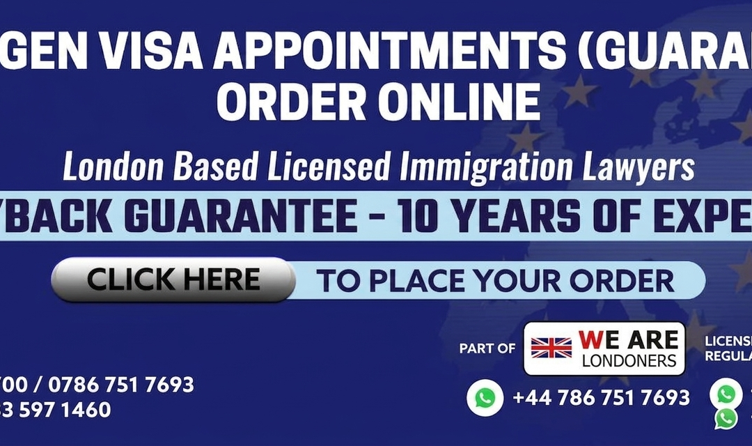 Schengen Visa Help Center in London – Your Travel Plans, Our Professional Support